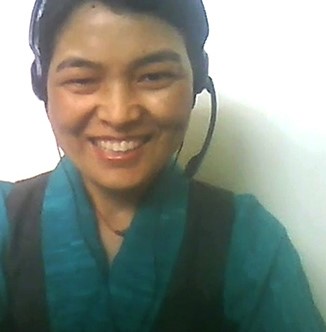 Buddhist Tibetan Language teacher, Nima Bhuti teaching at Nitartha Institute.